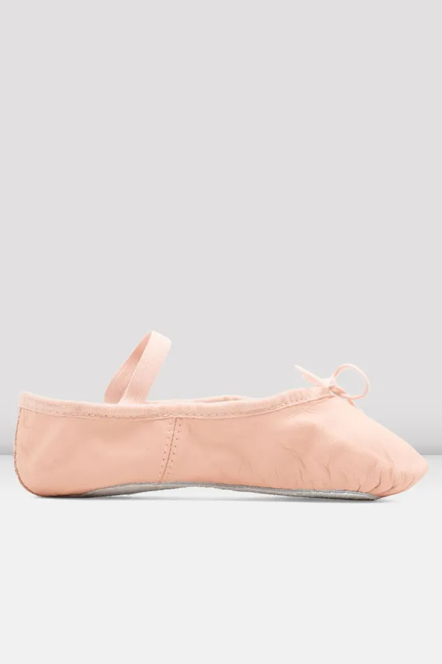 Ballet Bloch Children Childrens Bunnyhop Leather Ballet Shoes Pink Leather