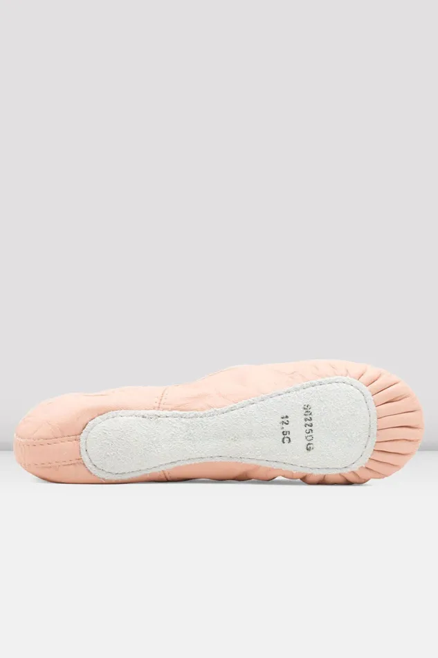 Ballet Bloch Children Childrens Bunnyhop Leather Ballet Shoes Pink Leather