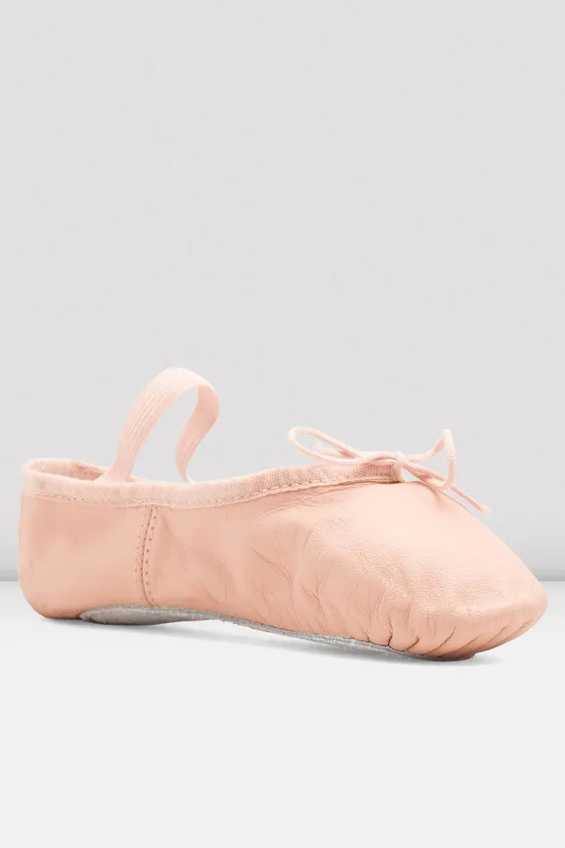 Ballet Bloch Children Childrens Bunnyhop Leather Ballet Shoes Pink Leather