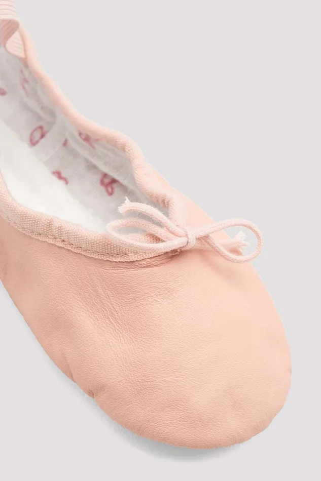 Ballet Bloch Children Childrens Bunnyhop Leather Ballet Shoes Pink Leather