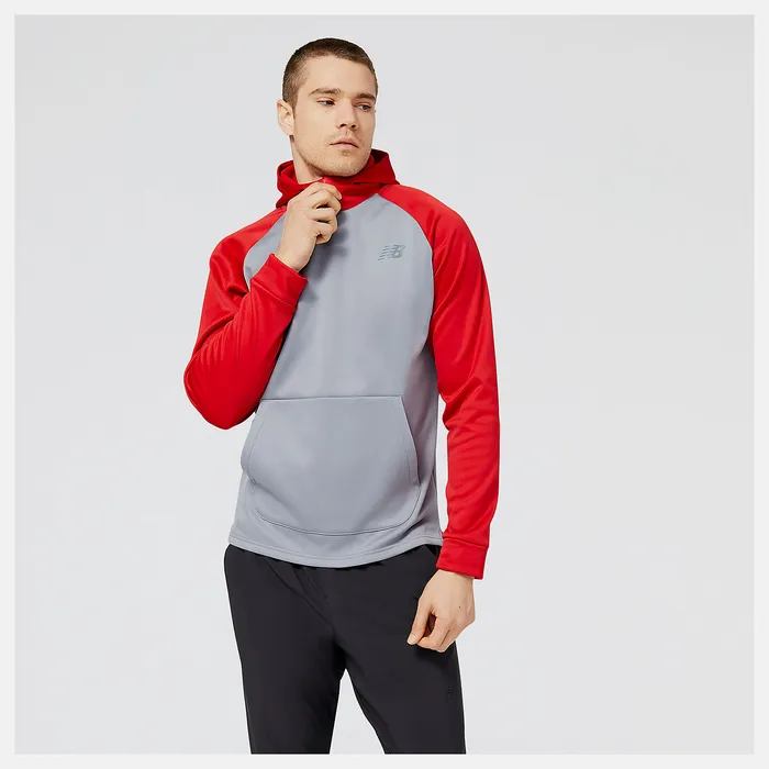 Baseball Pull Over Hoodie TEAM RED INLINE Men Shirts New Balance