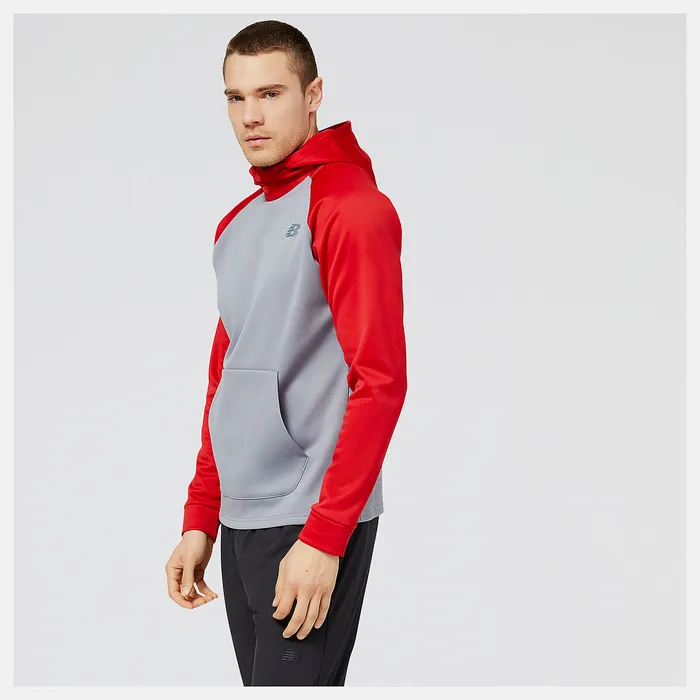 Baseball Pull Over Hoodie TEAM RED INLINE Men Shirts New Balance Baseball Pull Over Hoodie TEAM RED INLINE Men Shirts New Balance