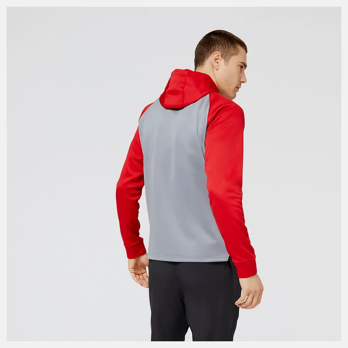 Baseball Pull Over Hoodie TEAM RED INLINE Men Shirts New Balance Baseball Pull Over Hoodie TEAM RED INLINE Men Shirts New Balance
