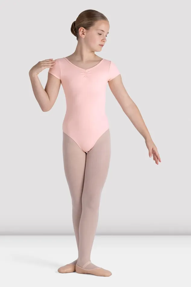 Basics Girls Piper Cap Sleeve Leotard Light Pink 8211 Bloch Children
