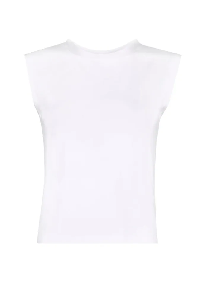 Baukjen Amber Organic Cotton Top Pure White Clothing