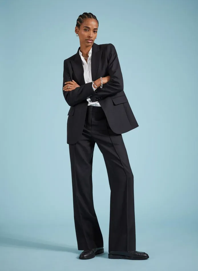 Baukjen Kasay Responsible Pure WoolBlazer Caviar Black Clothing