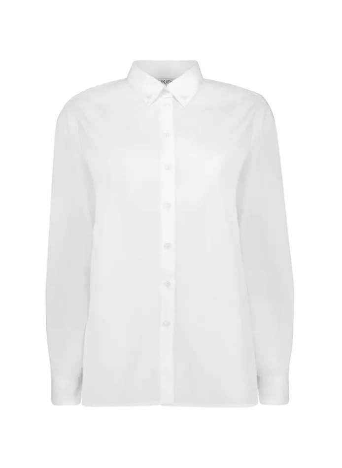 Baukjen Lesley Organic Cotton Shirt Pure White Clothing