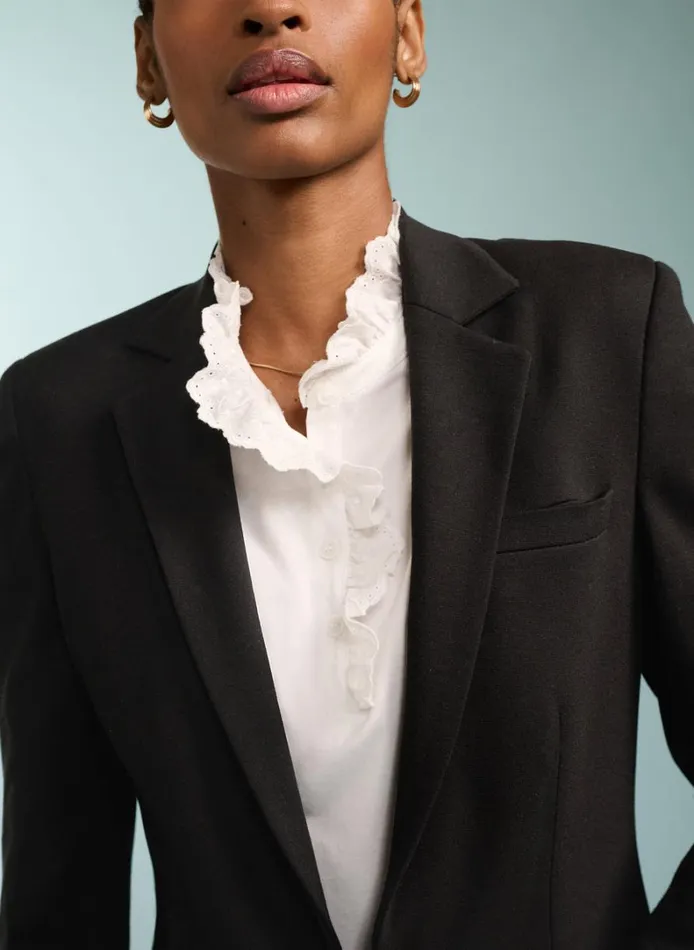 Baukjen Tricia Organic Cotton Top Pure White Clothing