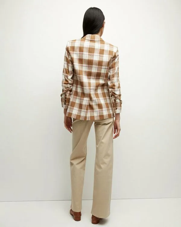 Beacon Dickey Jacket Ochre Multi Women Veronica Beard Jackets and Outerwear Beacon Dickey Jacket Ochre Multi Women Veronica Beard Jackets and Outerwear