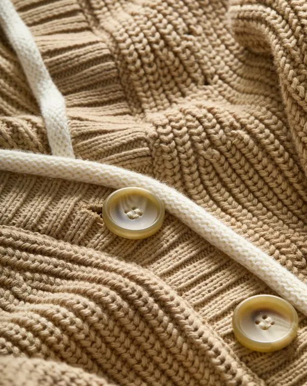 Beatrice Cotton Cardigan Stone Khaki Women Veronica Beard Sweaters Beatrice Cotton Cardigan Stone Khaki Women Veronica Beard Sweaters