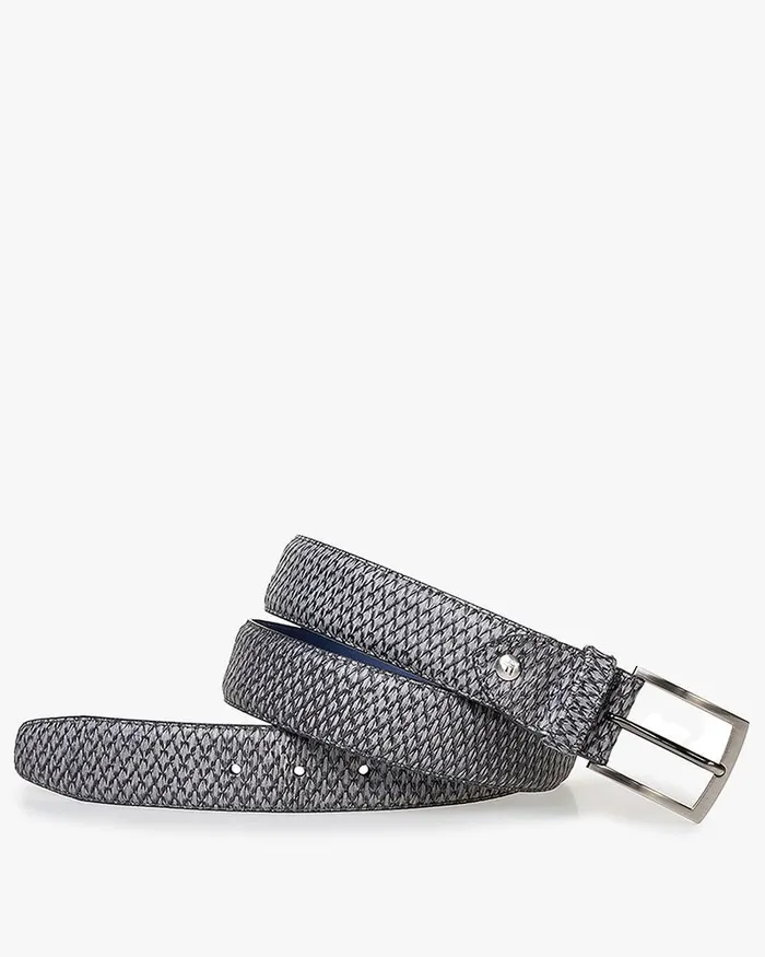 Belts Men Floris Van Bommel De Belter 3276 Printedleather