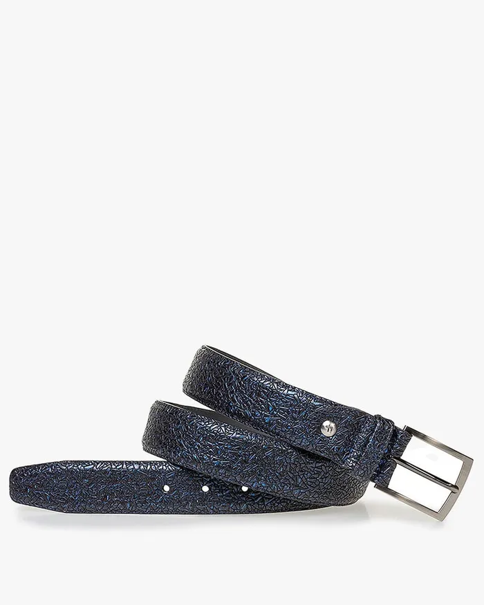 Belts Men Floris Van Bommel De Belter 3289 Metallicprint