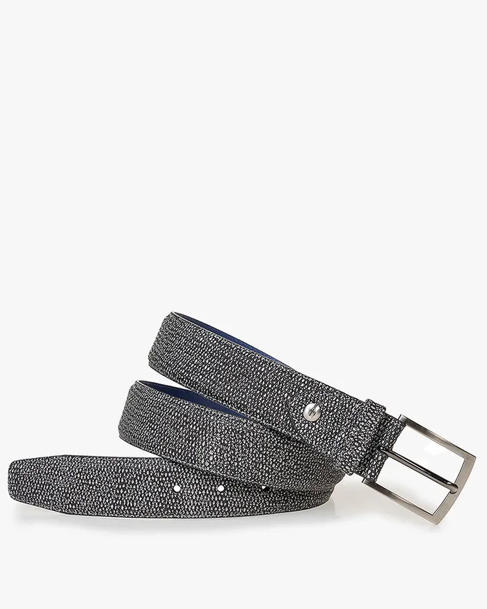 Belts Men Floris Van Bommel De Belter 4212 Printedleather