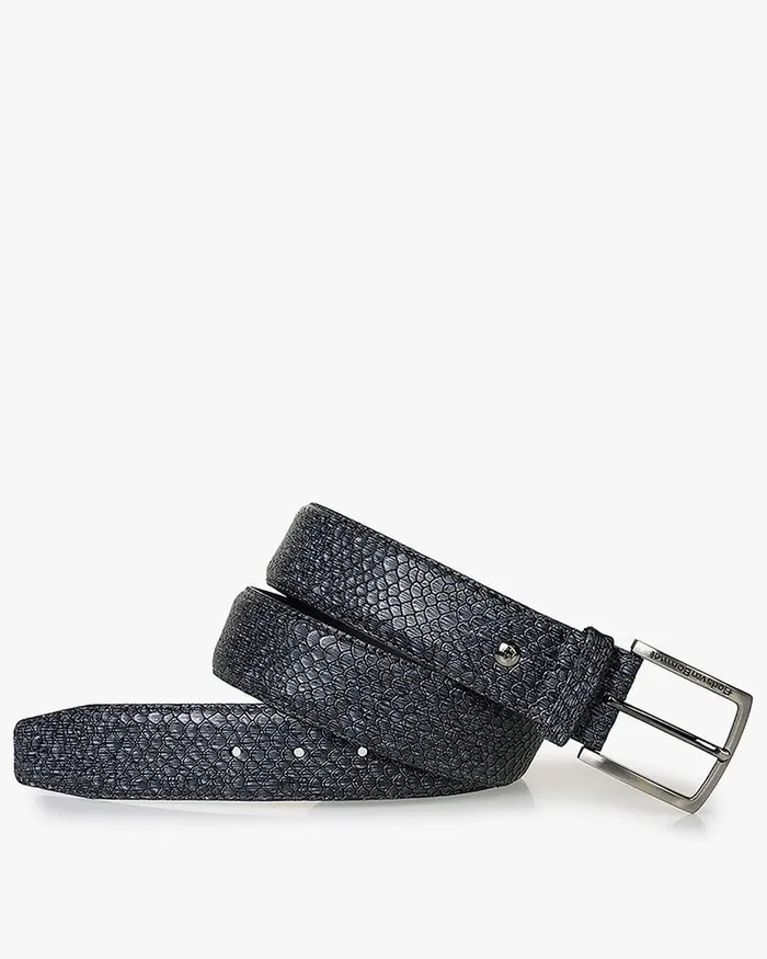 Belts Men Floris Van Bommel De Belter 6772 Printedleather