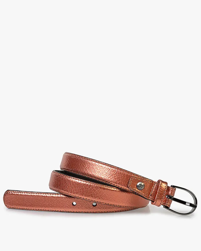 Belts Women Floris Van Bommel De Belter 8625 Metallicprint