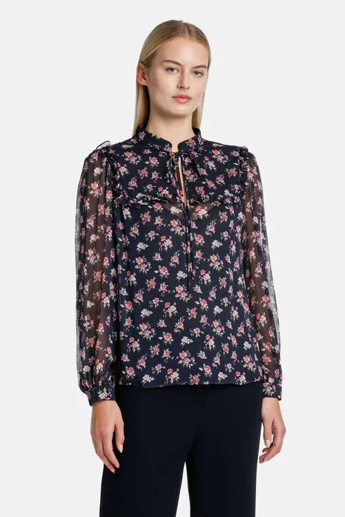 Berbera Berbera Blue Blouses and Shirts Luisa Spagnoli Women