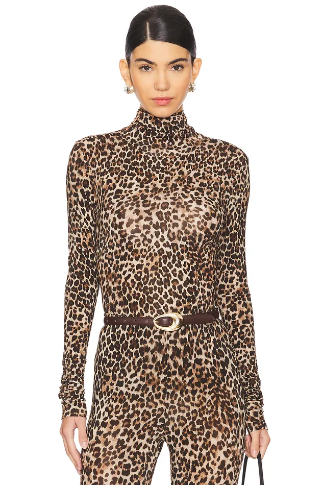 Billie Top Leopard Women Lovers and Friends Tops