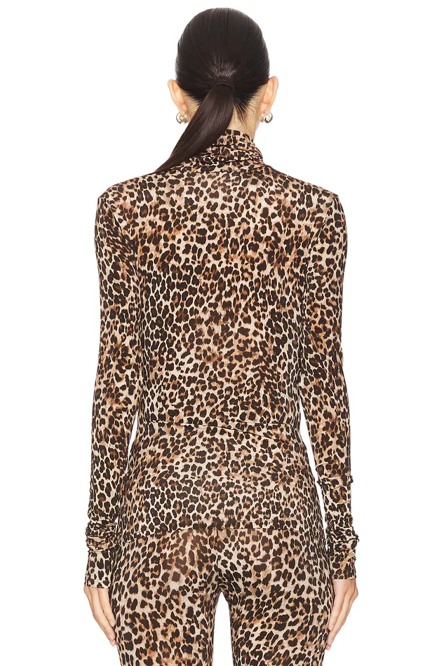 Billie Top Leopard Women Lovers and Friends Tops