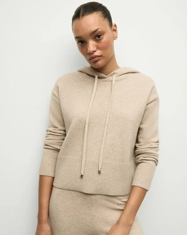 Billy Merino Cashmere Hoodie Oatmeal Women Veronica Beard Sweaters
