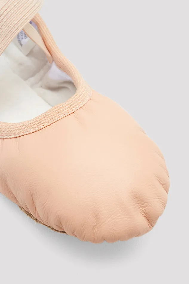 Bloch Ballet Children Childrens Odette Leather Ballet Shoes Pink Leather