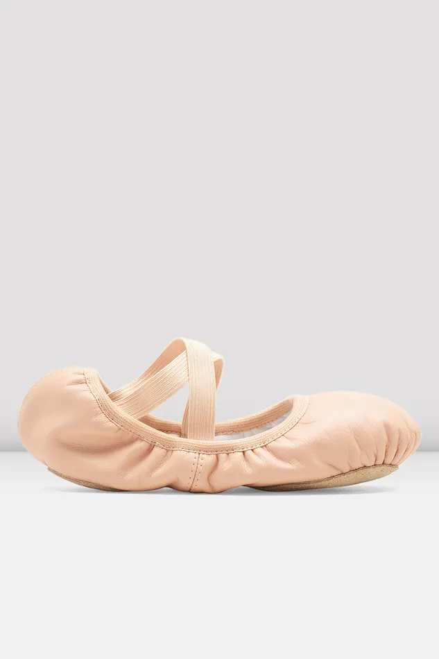 Bloch Ballet Children Childrens Odette Leather Ballet Shoes Pink Leather