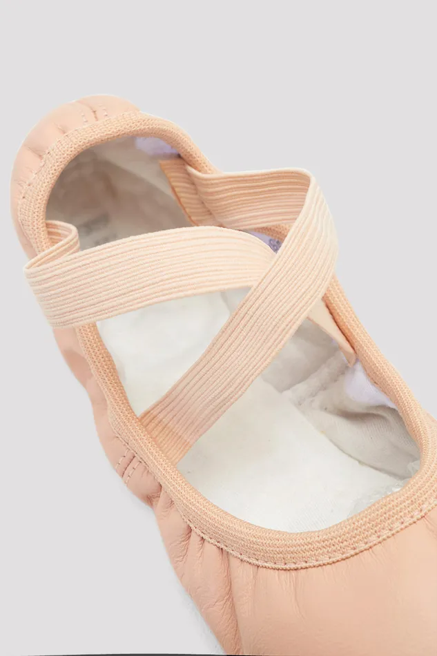 Bloch Ballet Children Childrens Odette Leather Ballet Shoes Pink Leather
