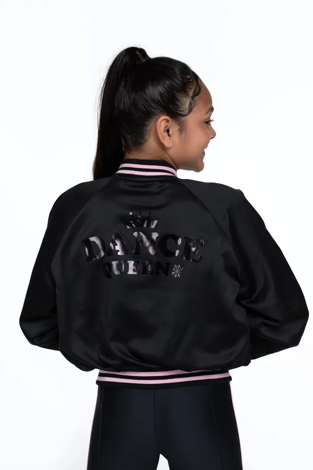 Bloch Bloch X Flo Active Rizzo Bomber Jacket Black Children Tops Bloch Bloch X Flo Active Rizzo Bomber Jacket Black Children Tops