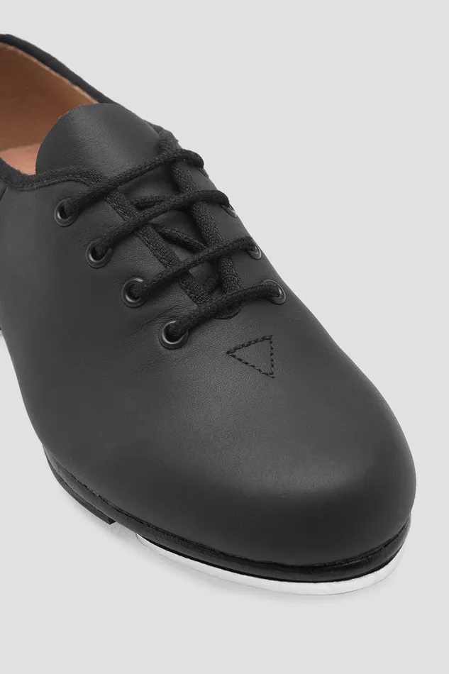Bloch Childrens Jazz Tap Leather Tap Shoes Black Leather Children Tap
