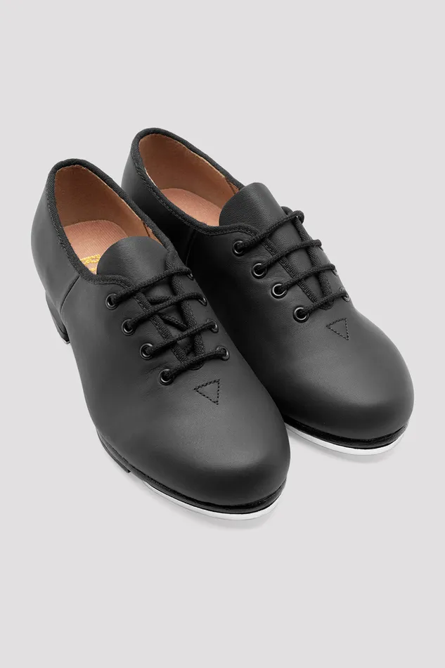 Bloch Childrens Jazz Tap Leather Tap Shoes Black Leather Children Tap