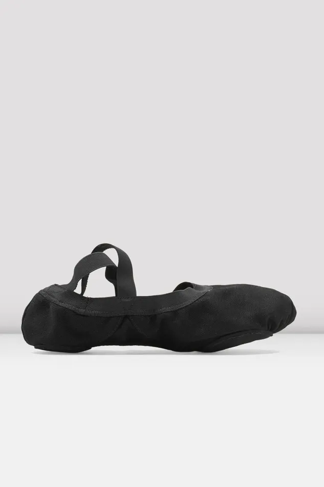 Bloch Ladies Pro Elastic Canvas Ballet Shoes Black Canvas Adult Ballet Bloch Ladies Pro Elastic Canvas Ballet Shoes Black Canvas Adult Ballet