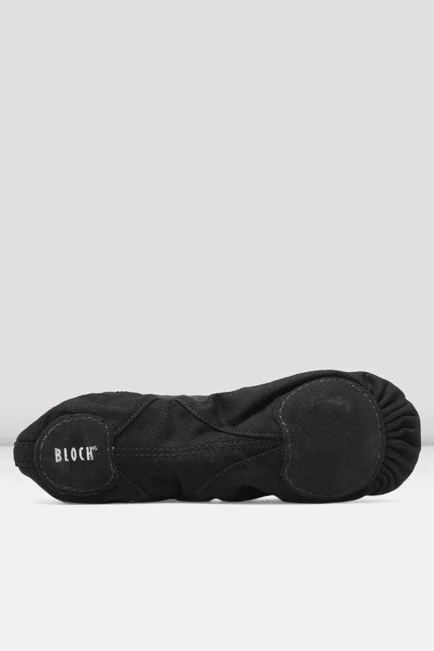 Bloch Ladies Pro Elastic Canvas Ballet Shoes Black Canvas Adult Ballet Bloch Ladies Pro Elastic Canvas Ballet Shoes Black Canvas Adult Ballet
