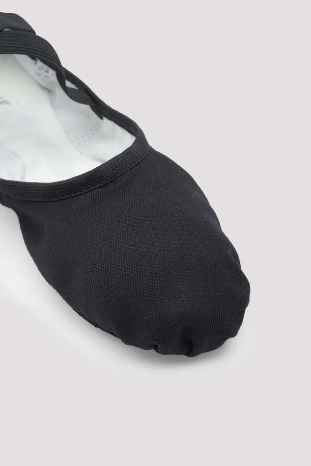 Bloch Mens Adult Mens Performa Stretch Canvas Ballet Shoes Black Canvas
