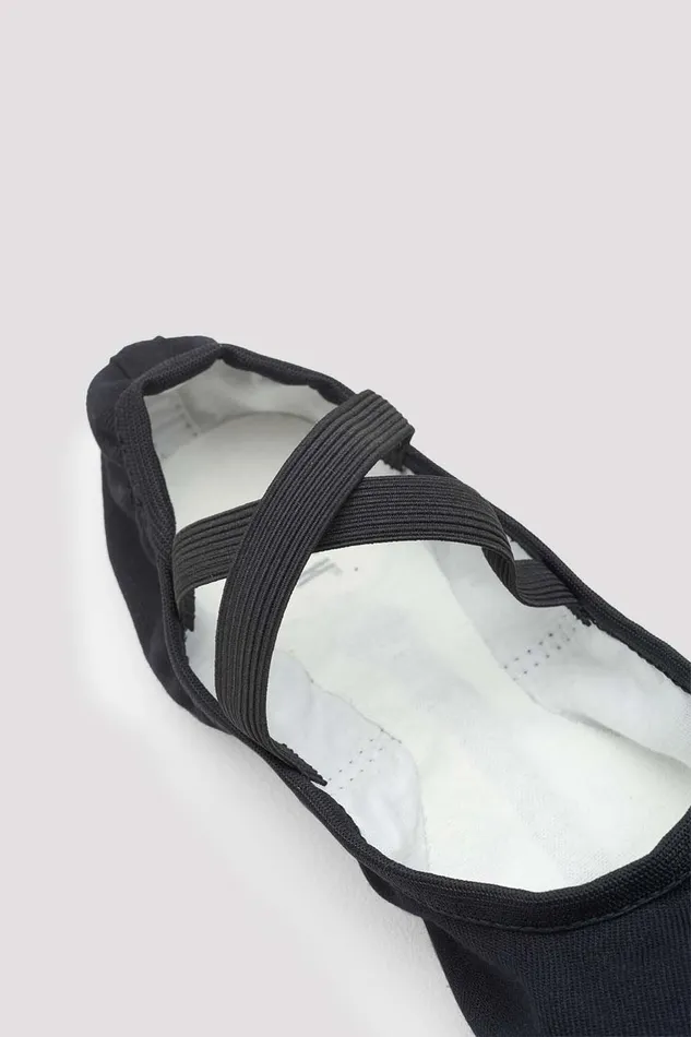 Bloch Mens Adult Mens Performa Stretch Canvas Ballet Shoes Black Canvas