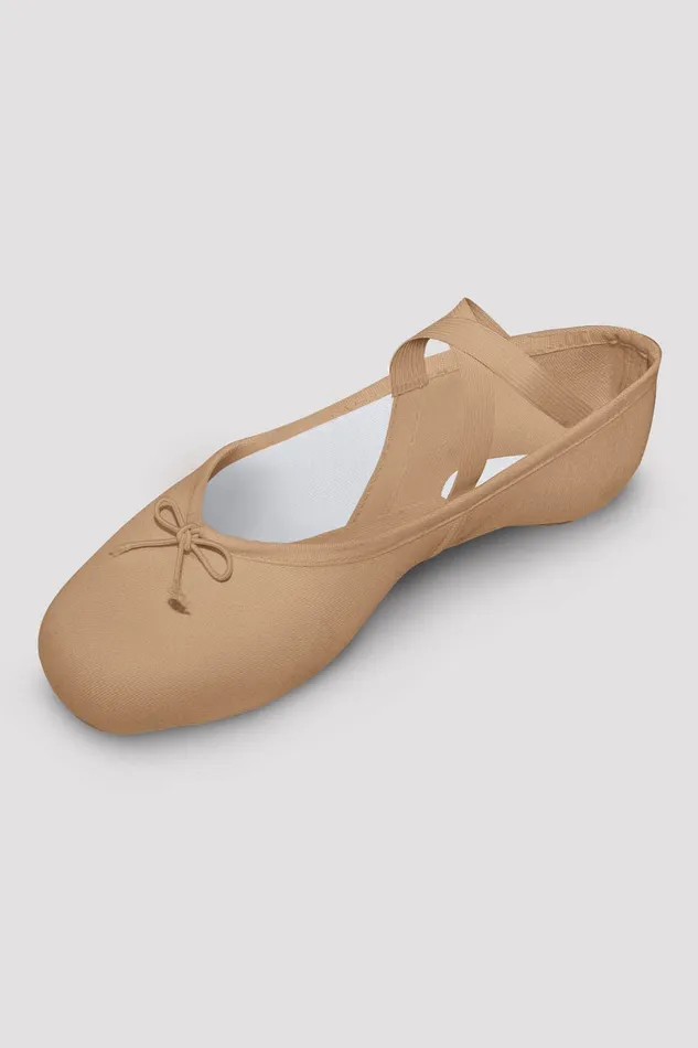 Bloch Mens Perfectus Canvas Ballet Shoes Sand Canvas Adult Tonal Footwear