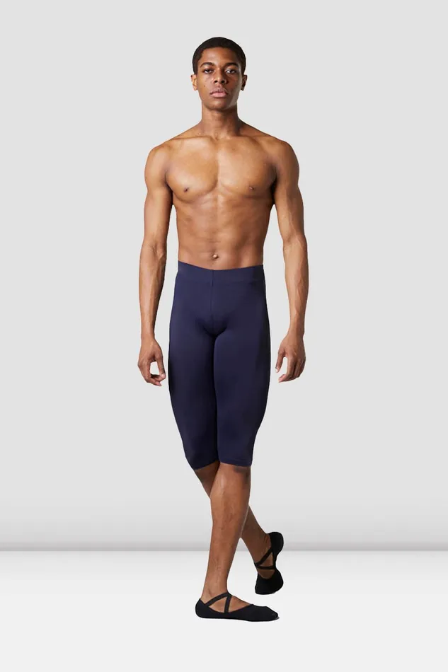 Bloch Pants and Leggings Adult MensBoys Knee Length Rehearsal Tights Navy