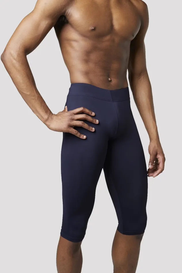 Bloch Pants and Leggings Adult MensBoys Knee Length Rehearsal Tights Navy