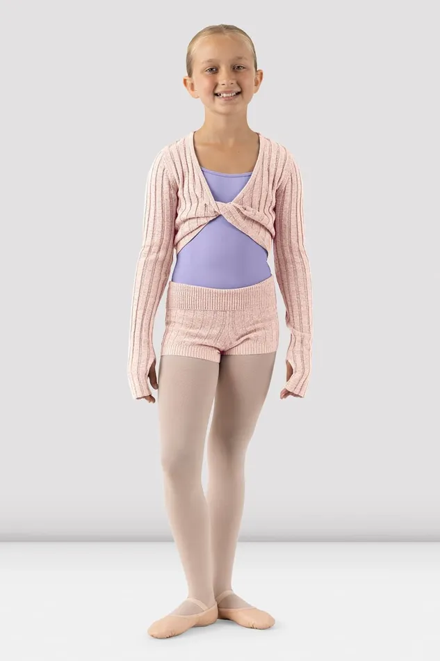 Bloch Shorts and Briefs Children Girls Lily Knit Shorts Candy Pink