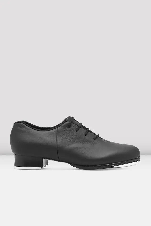 Bloch Tap Children Childrens Audeo Jazz Tap Leather Tap Shoes Black Leather