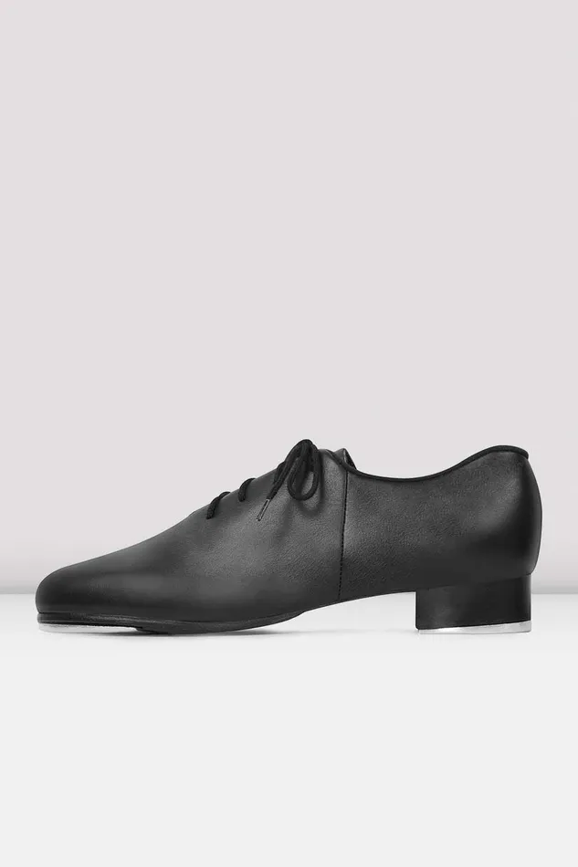 Bloch Tap Children Childrens Audeo Jazz Tap Leather Tap Shoes Black Leather