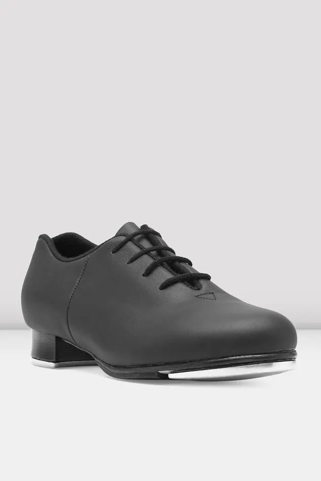 Bloch Tap Children Childrens Audeo Jazz Tap Leather Tap Shoes Black Leather