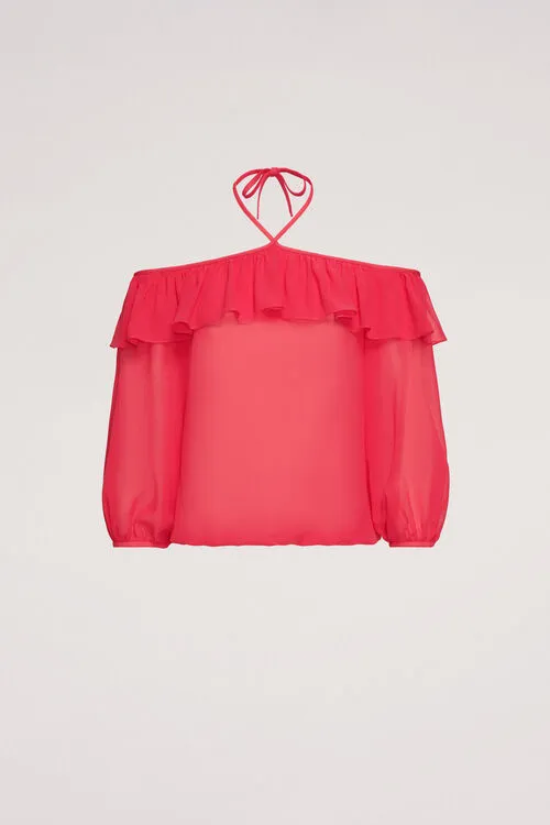 Blouses and Shirts Luisa Spagnoli Women Barretta Barretta Fuchsia