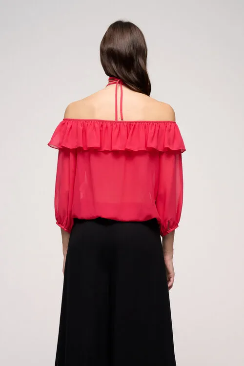 Blouses and Shirts Luisa Spagnoli Women Barretta Barretta Fuchsia