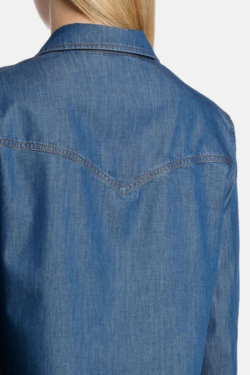 Blouses and Shirts Women Buenos Buenos Blue Luisa Spagnoli Blouses and Shirts Women Buenos Buenos Blue Luisa Spagnoli