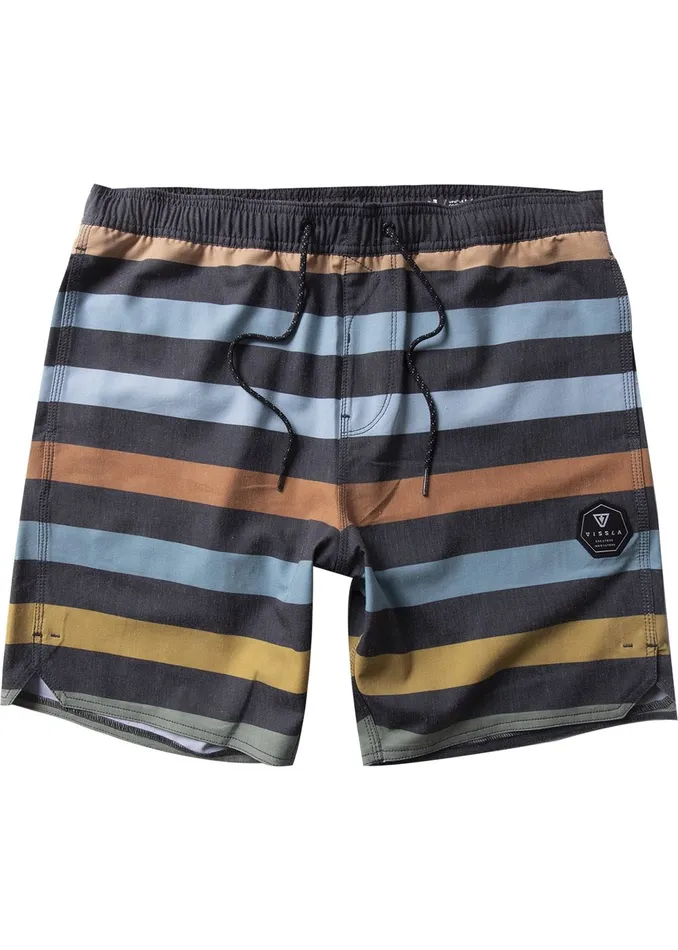 Boardshorts Vissla Men Parallels 1758243 Ecolastic Phantom