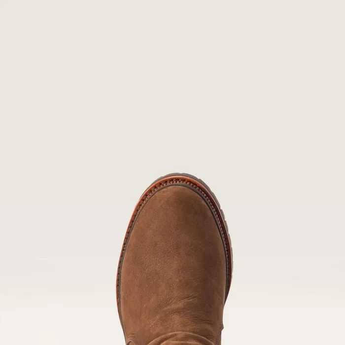 Booties Women Ariat Leighton Waterproof Barley Brown Booties Women Ariat Leighton Waterproof Barley Brown