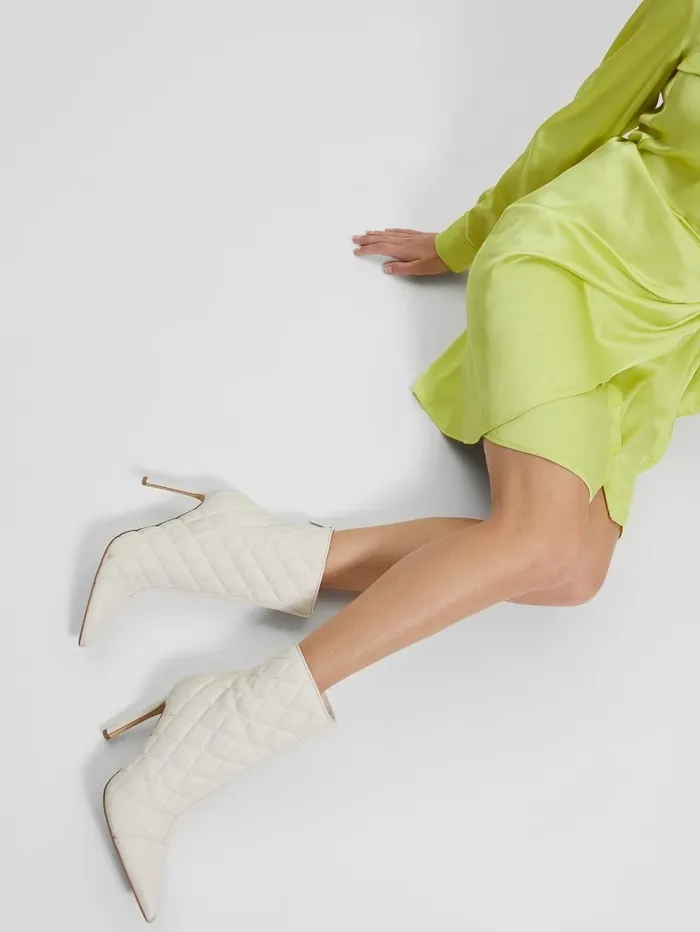 Boots and Booties GUESS Women Simoney ZipUp Booties Ivory 150
