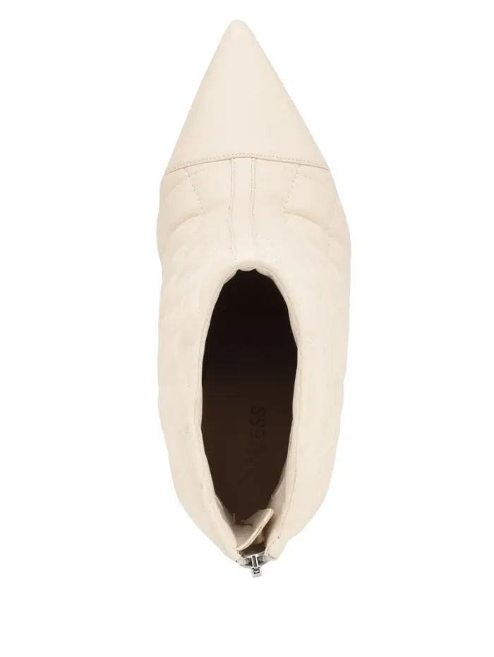 Boots and Booties GUESS Women Simoney ZipUp Booties Ivory 150