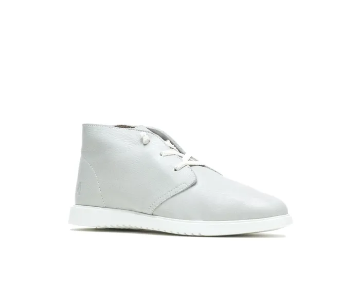 Boots Hush Puppies Women Everyday Chukka Vapor Grey Leather