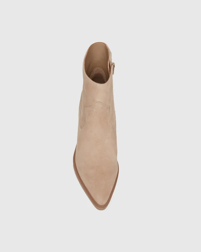 Boots PAIGE Women Glenn Boot 8211 Light Tan Suede