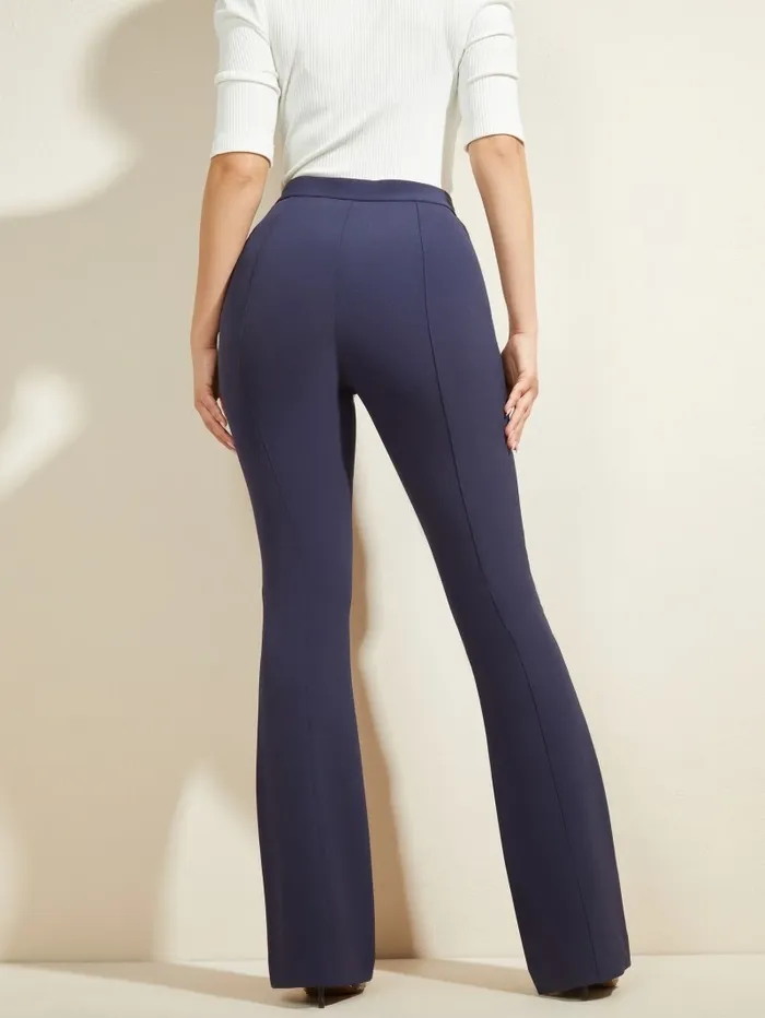 Bottoms Chloe Flared Pant Nocturnal Navy GUESS Women
